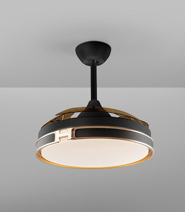Ventilador de techo ¡Comprar ahora!  Heron negro - Schuller