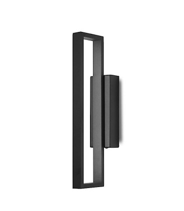 Aplique de pared Durban negro 7175 Mantra