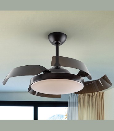 Ventilador de techo negro Enzo - Schuller