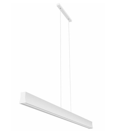 Lámpara lineal Hanok blanca colgante 110º - Mantra 7542-7543