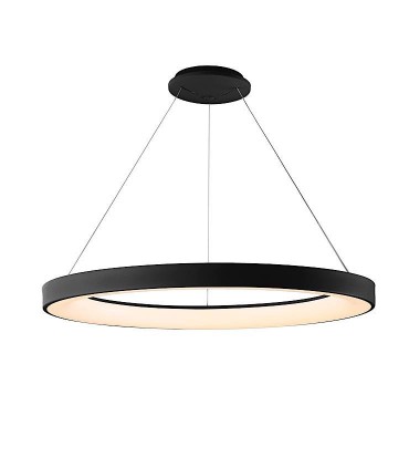 Lámpara de techo LED Niseko 90cm negro de Mantra