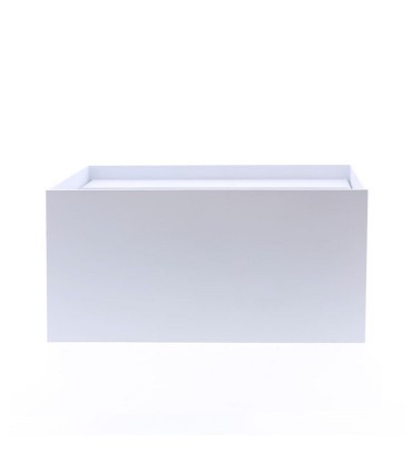 Aplique Cube blanco 4 haces de luz regulables 4x5W IP54