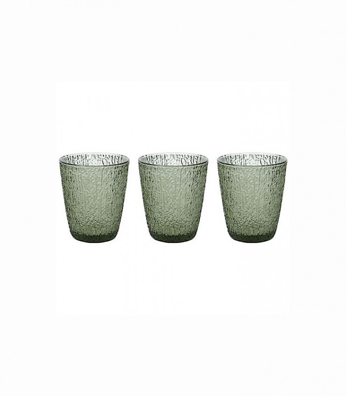 Set 6 vasos Davor verde - Tognana