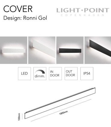 Aplique de pared Cover W3 180 LIGHT POINT
