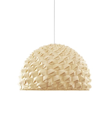 Lámpara de fibra natural Abelia 45cm - Ineslam