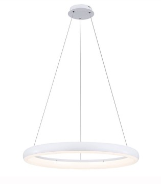 Lámpara de techo circular LED aro negro SUAVE 80cm MD8148-800 - Ineslam 2