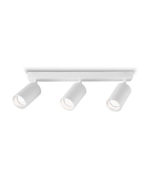 Regleta 3 Focos Blanco-Negro GU10 MX5013 - Ineslam 2