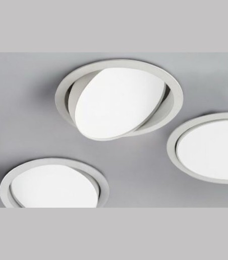 Downlight orientable redondo blanco 18W, 23W - YLD