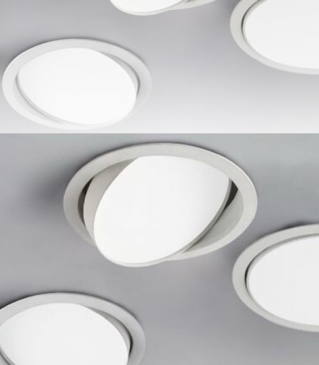 Downlight LED orientable redondo blanco - YLD