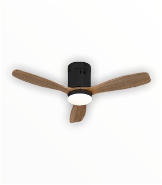 Ventilador de techo SIROCO MINI negro - Schuller