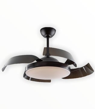 Ventilador de techo negro Enzo - Schuller