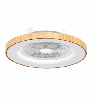 Ventilador de techo Tibet Madera-blanco 7126 de Mantra