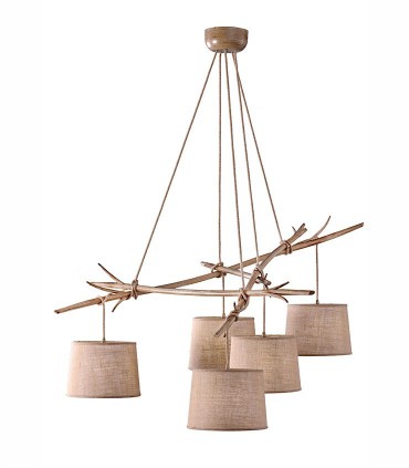 Lámpara Sabina 5 luces Mantra 6175