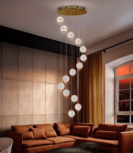 Lampara 14 LED AUSTRAL oro - Schuller