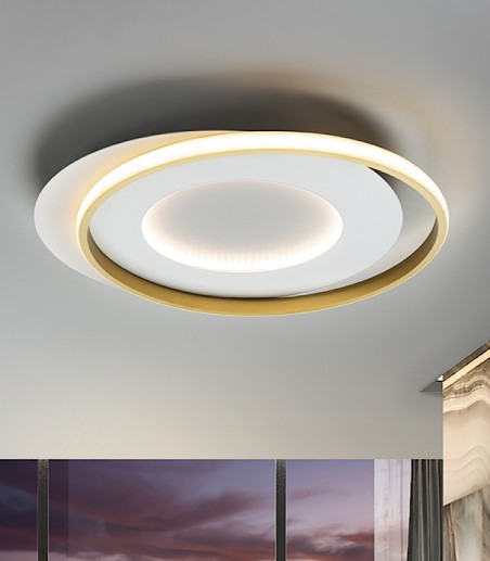 Plafon LIMBOS blanco oro 40W - Schuller