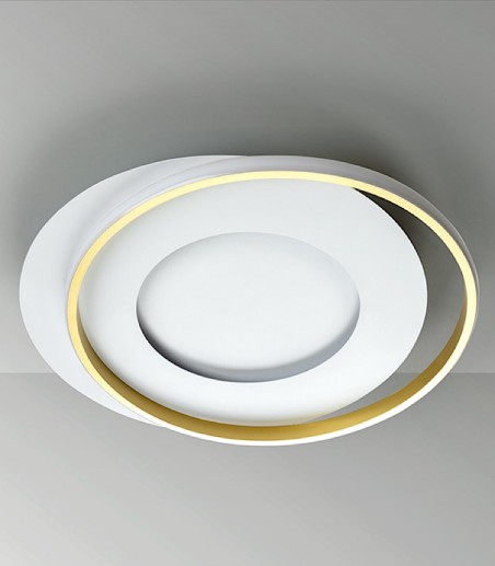 Plafon LIMBOS blanco oro 40W - Schuller