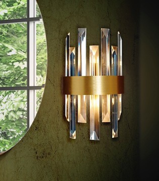 Aplique de pared GRACE oro - Schuller 2