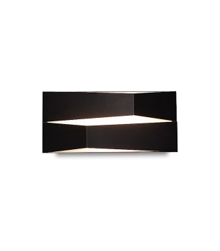 Aplique de pared Fuji LED blanco - Mantra 2