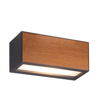Aplique exterior de pared Beret horizontal E27 7928 - Mantra