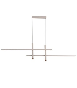 Lámpara LED lineal Esparta Blanco oro 50W - Mantra
