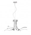 Lámpara colgante Corinto LED 60w regulable de Mantra, 6105.