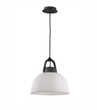 Lámpara colgante Kinké 37cm Gris Antracita, 6211