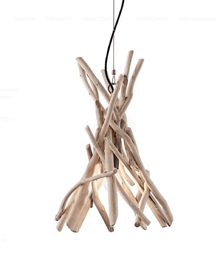 Lámpara DRIFTWOOD SP1 de Ideal Lux