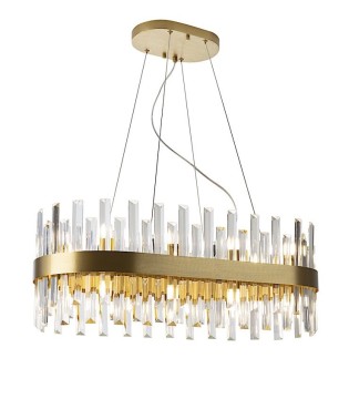 Lampara oval GRACE oro - Schuller