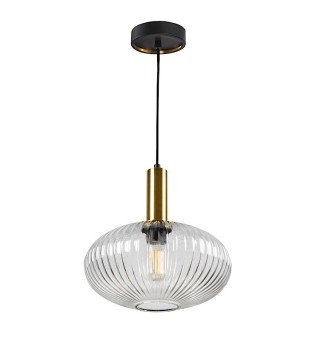 Lámpara de techo Norma transparente 1 luz E27 - Schuller