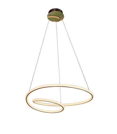 Lámpara de techo LED TUBE oro - Schuller