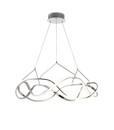 Lámpara LED MOLLY 80cm cromo - Schuller