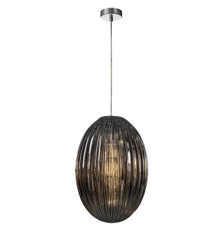 Lampara OVILA smoke 30 cm - Schuller