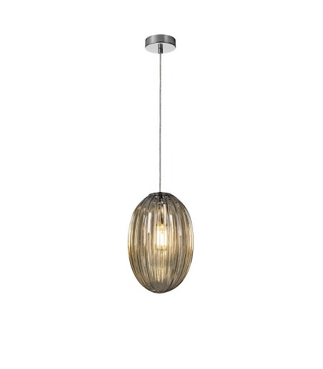 Lampara OVILA 1 luz coñac 20cm - Schuller