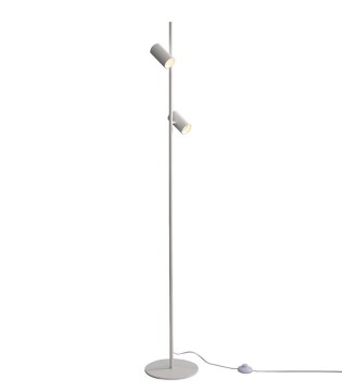 Lámpara de pie Gina ACB 2 luces GU10 Blanco
