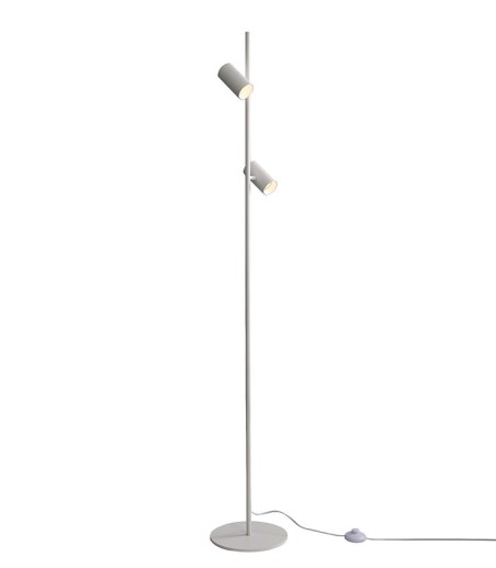 Lámpara de pie Gina ACB 2 luces GU10 Blanco