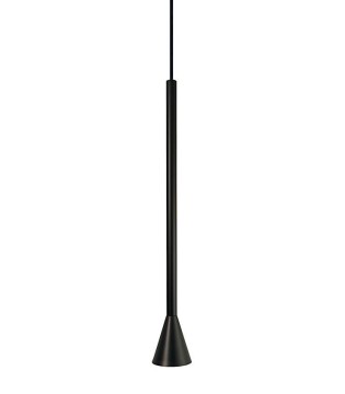 Lámpara colgante TROMP GU10 negro 65cm