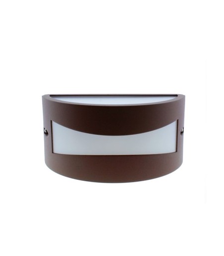 Aplique exterior Mota E27 Marrón IP54