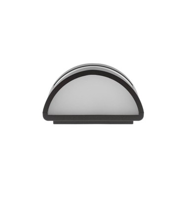 Vista inferior Aplique exterior Mota 1 Luz E27 Antracita IP54