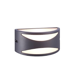 Aplique exterior 1 Luz E27 Antracita IP54