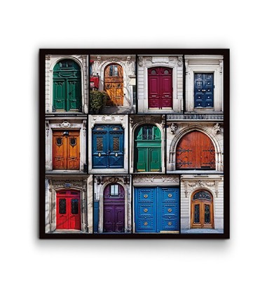 Cuadro Portales 100x100 - Schuller