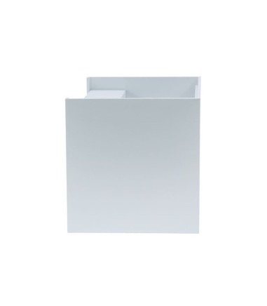 Aplique Cube blanco 2 haces de luz regulables 2x5W IP54