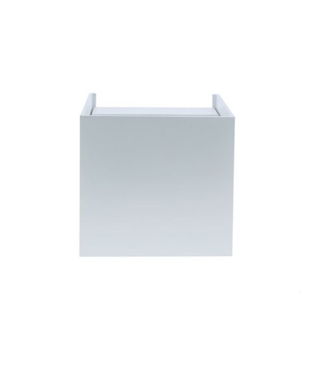 Aplique Cube blanco 2 haces de luz regulables 2x5W IP54