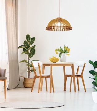 Lámpara de techo madera Betel-580 58cm 2