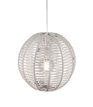 Lámpara Colgante LLUNA blanco Ø45cm E27 - Olé by FM