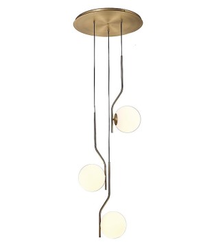 Lámpara Colgante Maui 3 Luces E27 Oro - ACB