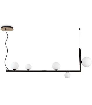 Lámpara lineal de techo Birds 5L G9 - Ideal Lux