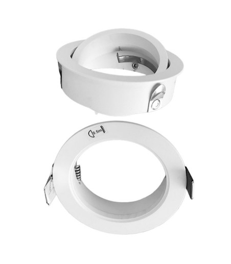 Partes Empotrable Redondo Blanco BASIC Orientable C0003 Mantra