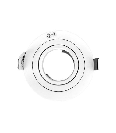 Empotrable Redondo Blanco BASIC Orientable C0003 Mantra