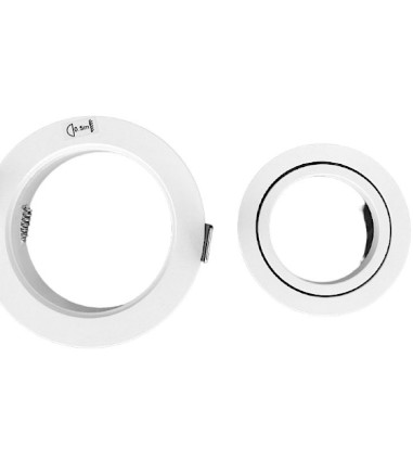 Partes Empotrable Redondo Blanco BASIC Orientable C0003 Mantra