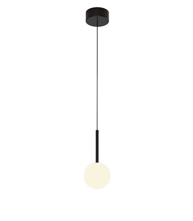 Lámpara colgante Cellar 1 L G4 negro 7634 - Mantra